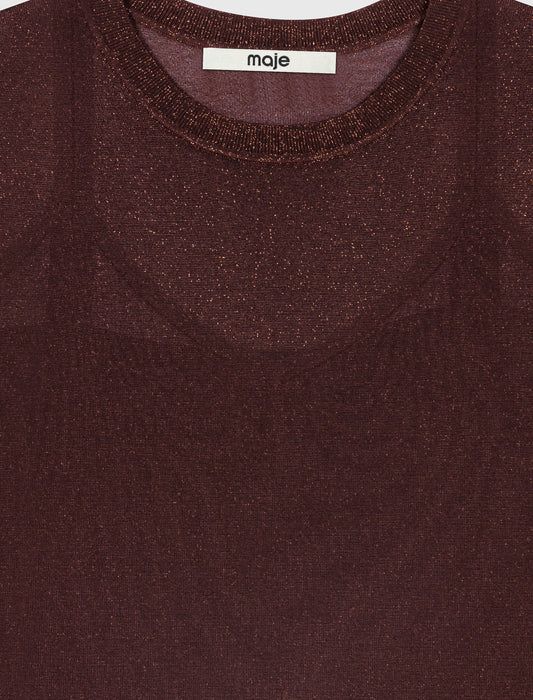 2-in-1 jumper Brown