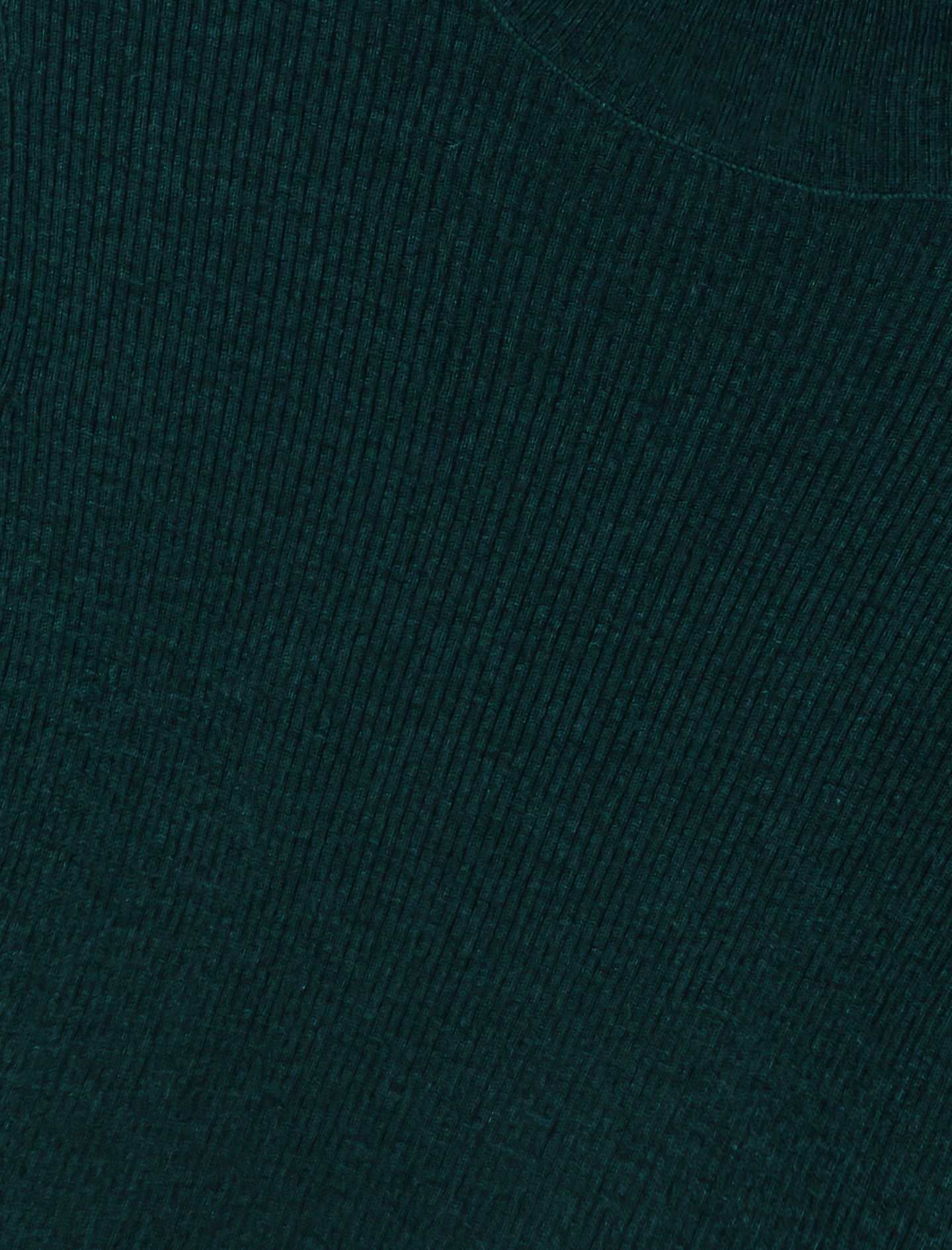 Second-skin high-neck jumper Bottle Green