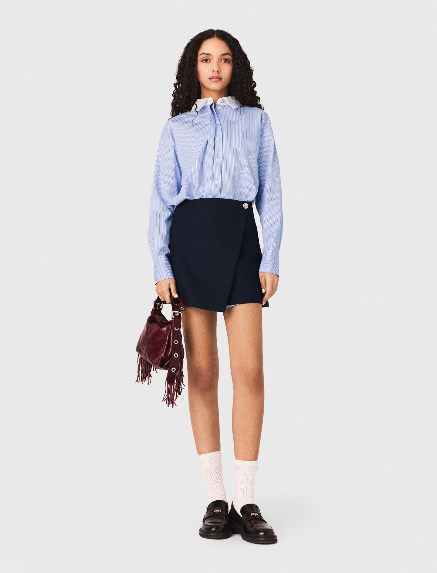 2-In-1 Shirt Dress SKY