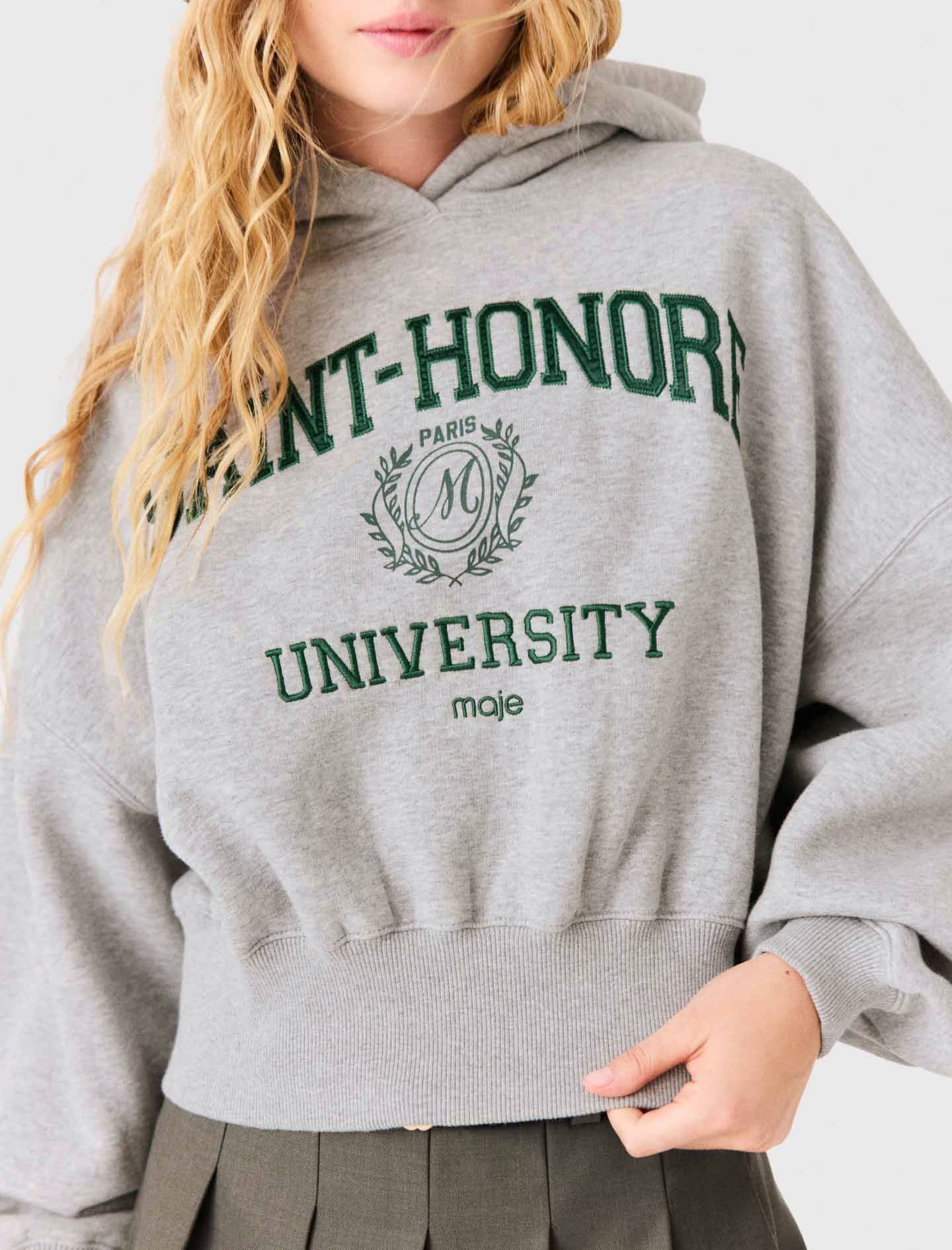 Hooded sweatshirt Light Grey