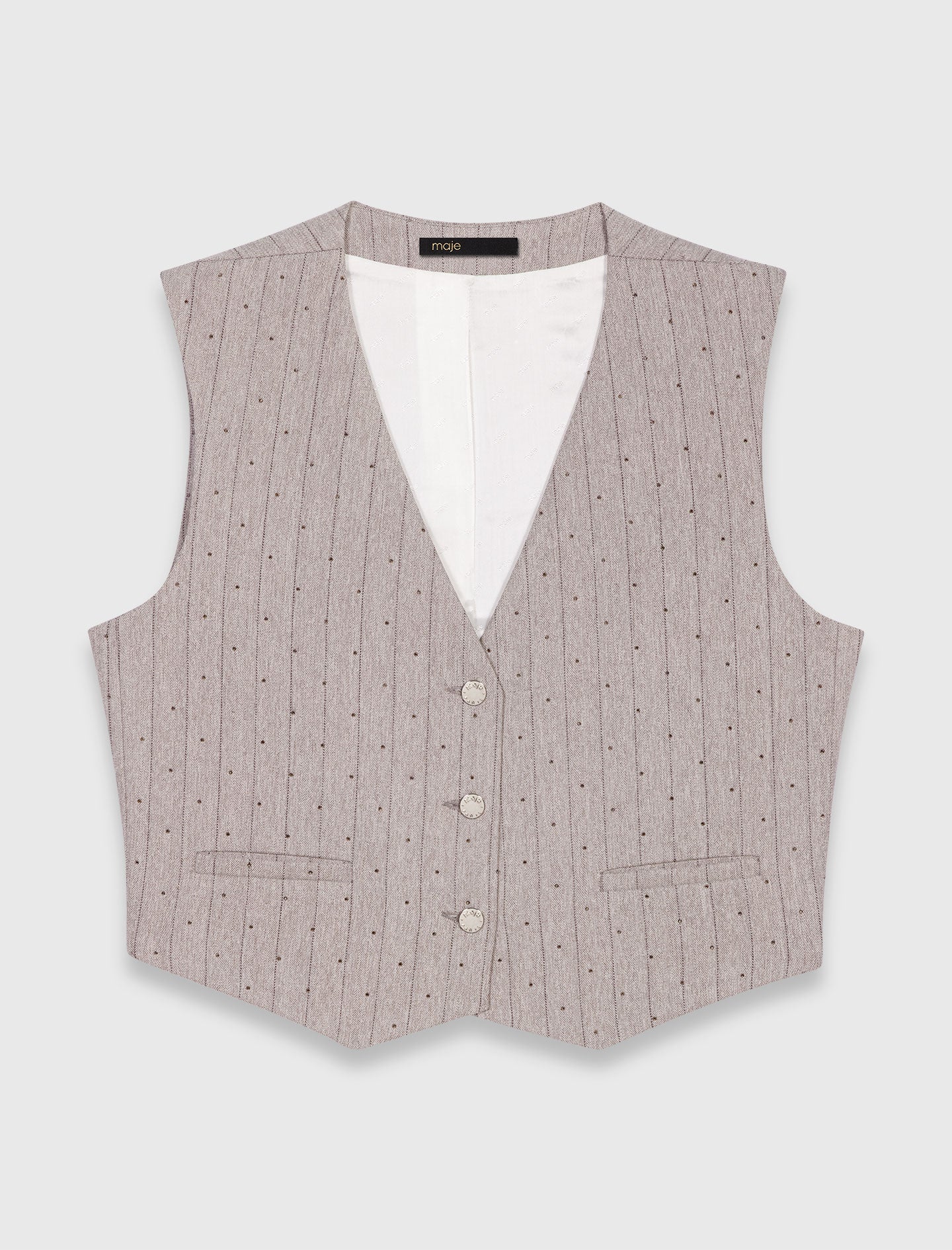 Diamanté tailored jacket