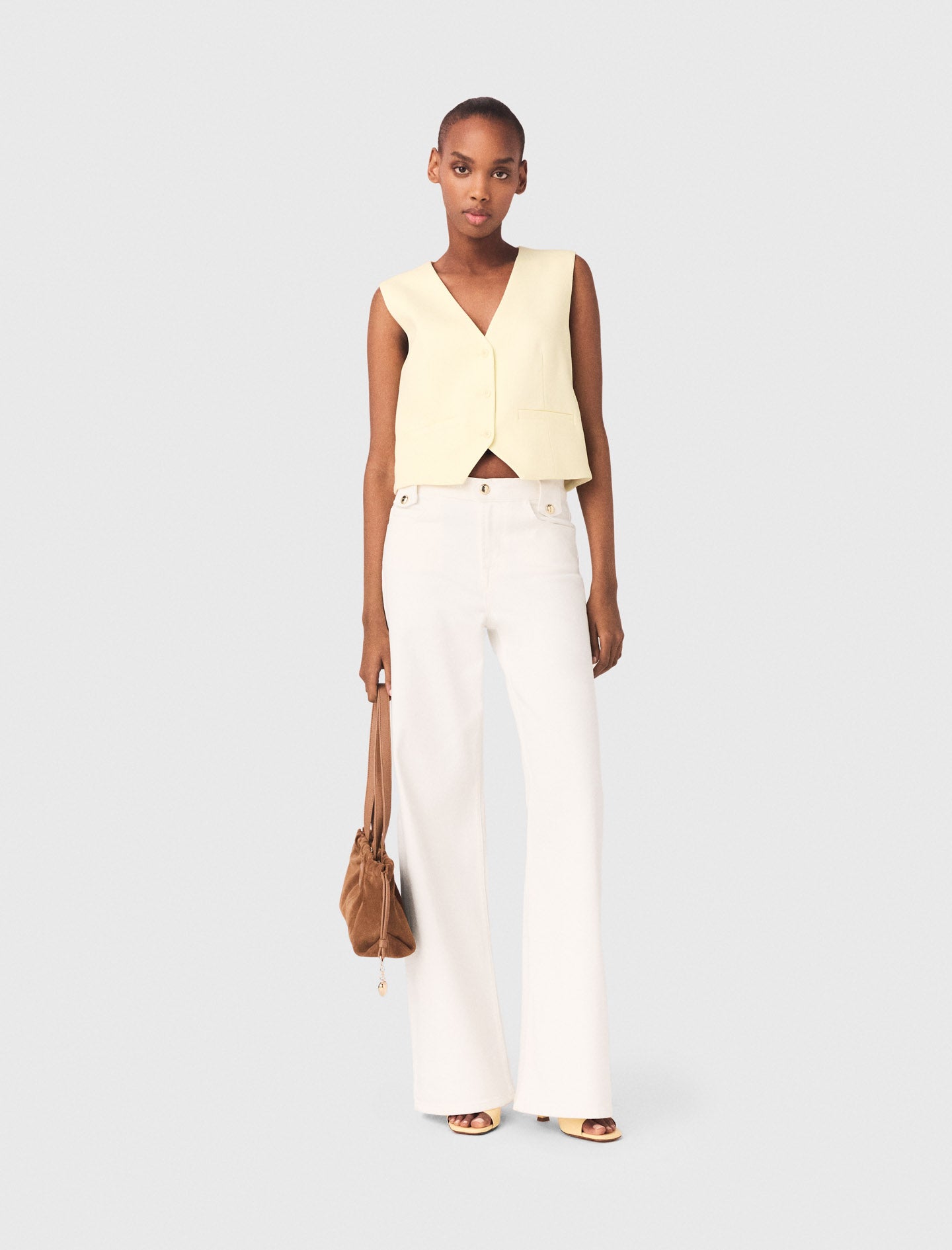 Tailored Jacket Pale Yellow