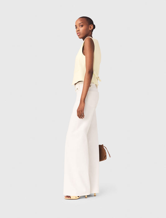 Tailored Jacket Pale Yellow