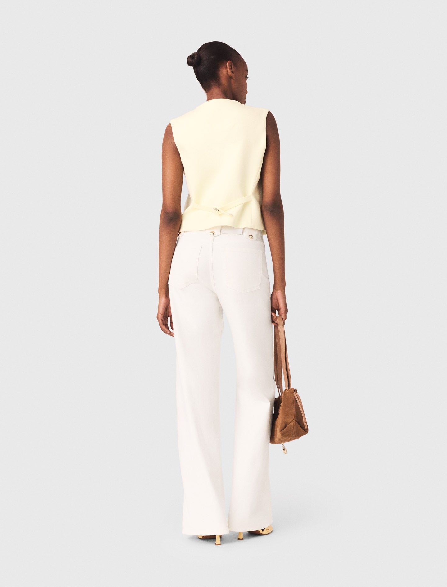 Tailored Jacket Pale Yellow