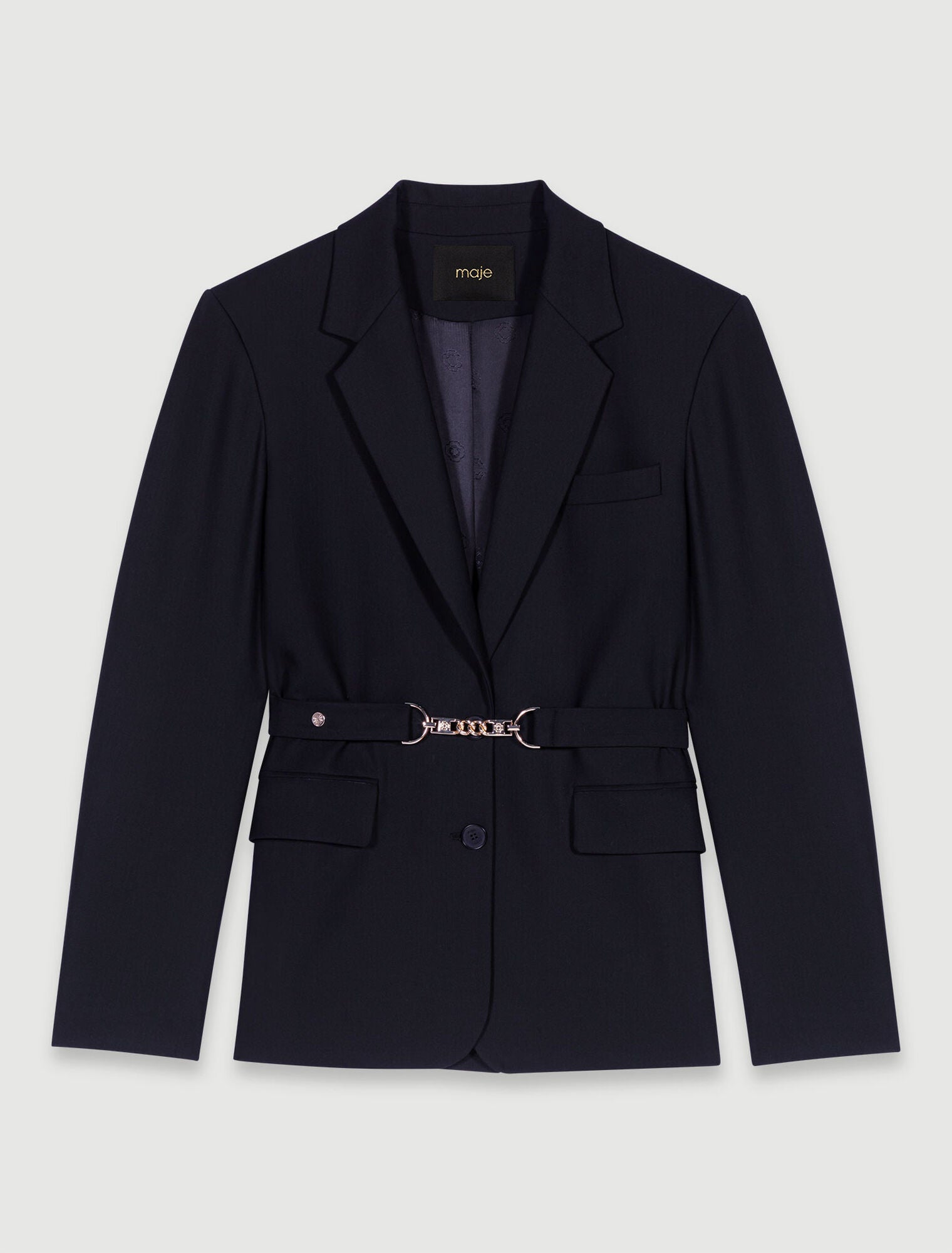 Black-Belted suit jacket