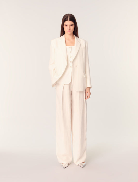 Ecru-featured-Suit Jacket