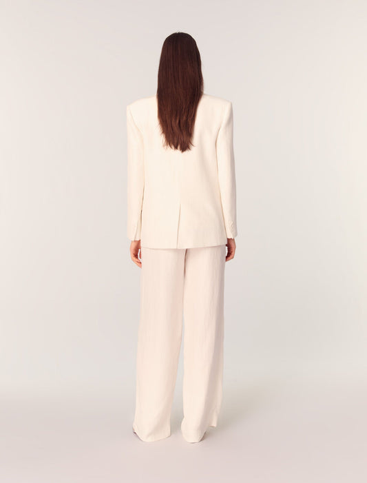 Ecru-Suit Jacket