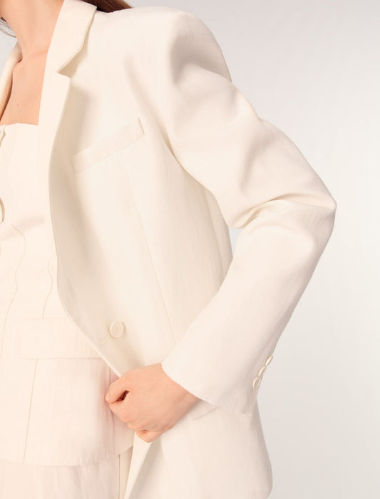 Ecru-Suit Jacket