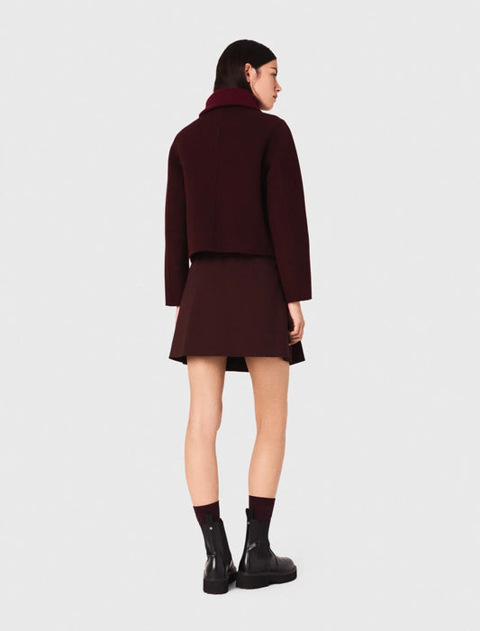 mfpve00722 reversible double faced jacket burgundy