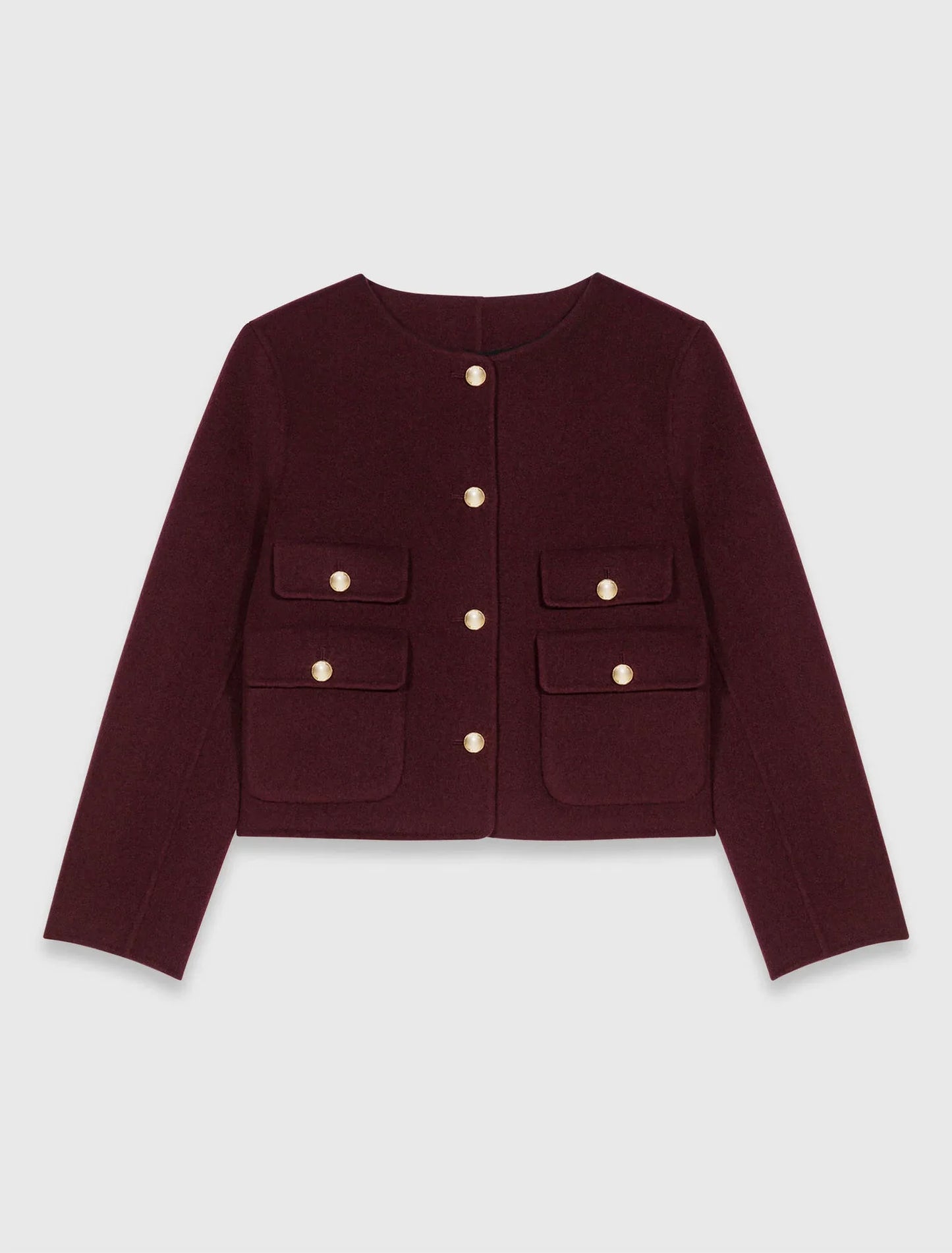mfpve00722 reversible double faced jacket burgundy