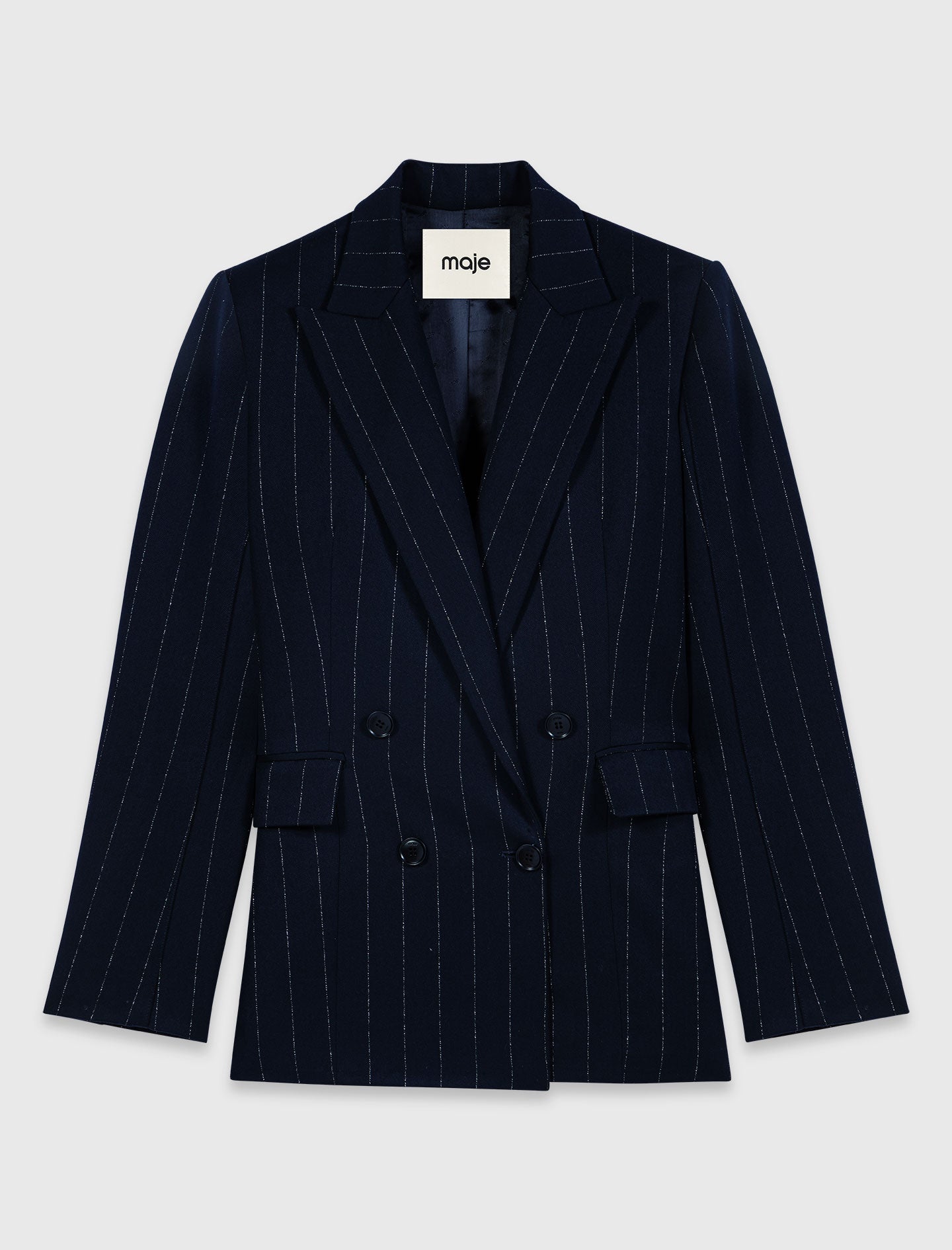 Double-breasted suit jacket Navy