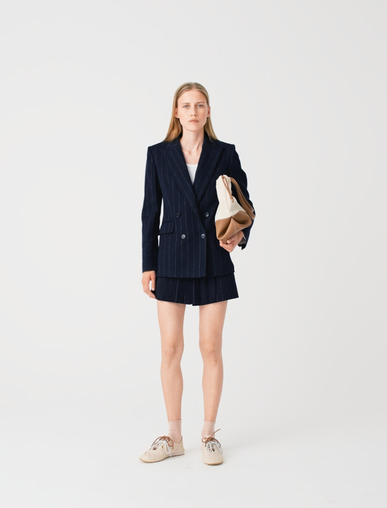 Double-breasted suit jacket Navy