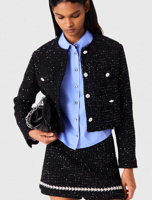 Maje Suit Blazer Black